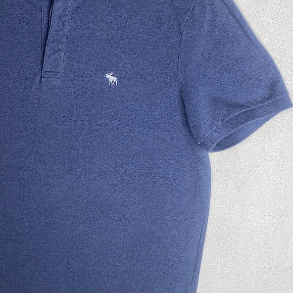 Abercrombie & Fitch Men’s Classic Stretch Vintage Y2K SS Polo Shirt Size (L) - Picture 4 of 13